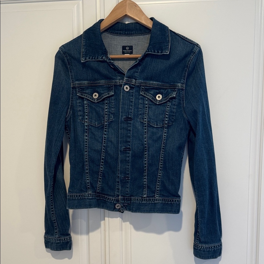 AG Robyn Classic Blue Denim Jacket - medium
